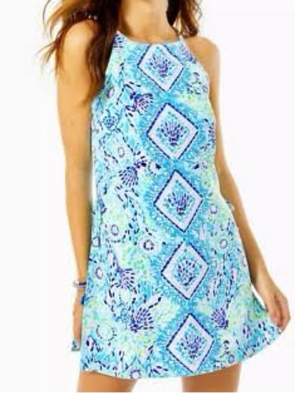 LILLY PULITZER: Romper; Ibiza Blue, 4
